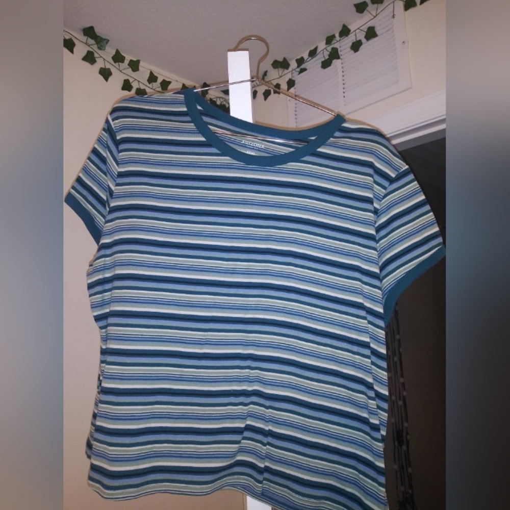 Arizona Short Sleeve Stripped Shirts